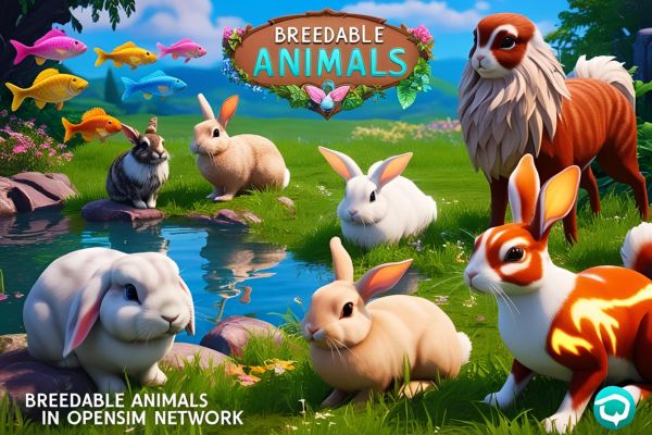 Opensim Network Launches a Living Digital Menagerie: Explore Breedable Virtual Pets Opensim Network Launches a Living Digital Menagerie: Explore Breedable Virtual Pets